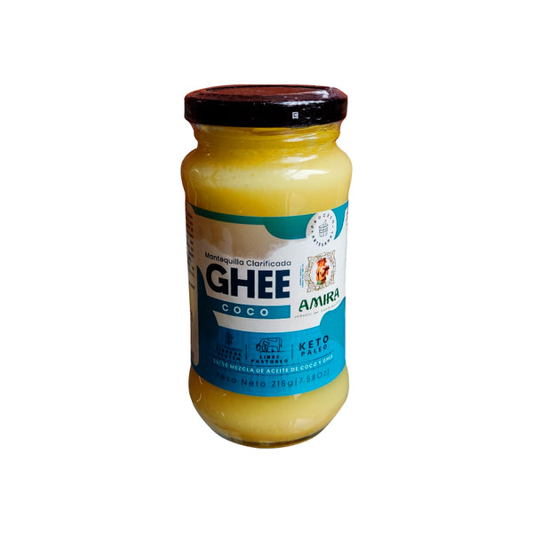 MANTEQUILLA GHEE COCO 215GR AMIRA